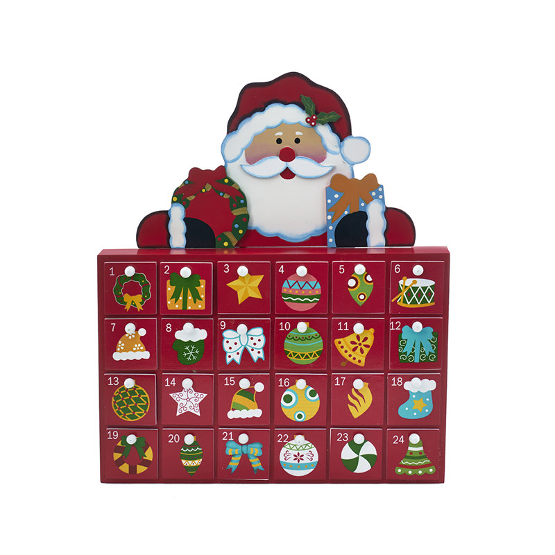 Kurt Adler Santa Wooden Advent Calendar Reviews Wayfair Kurt Adler Santa Wooden Advent Calendar Reviews Wayfair